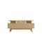 Manhattan Comfort Yonkers 62.99 TV Stand, Off White and Cinnamon 233BMC12 - alternate 2